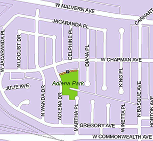 Adlena Park Map