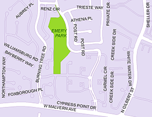 Emery Park Map