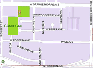 Gilbert Park Map