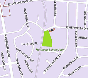 Hermosa School Park Map