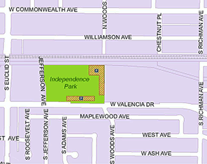 Independence Park Map