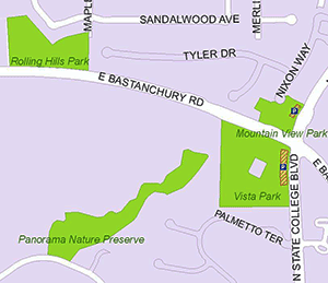 Mountain View Park Map