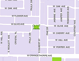 Olive Park Map
