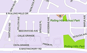 Rolling Hills School Park Map
