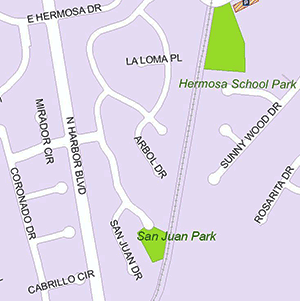 San Juan Park Map