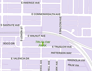 Truslow Park Map