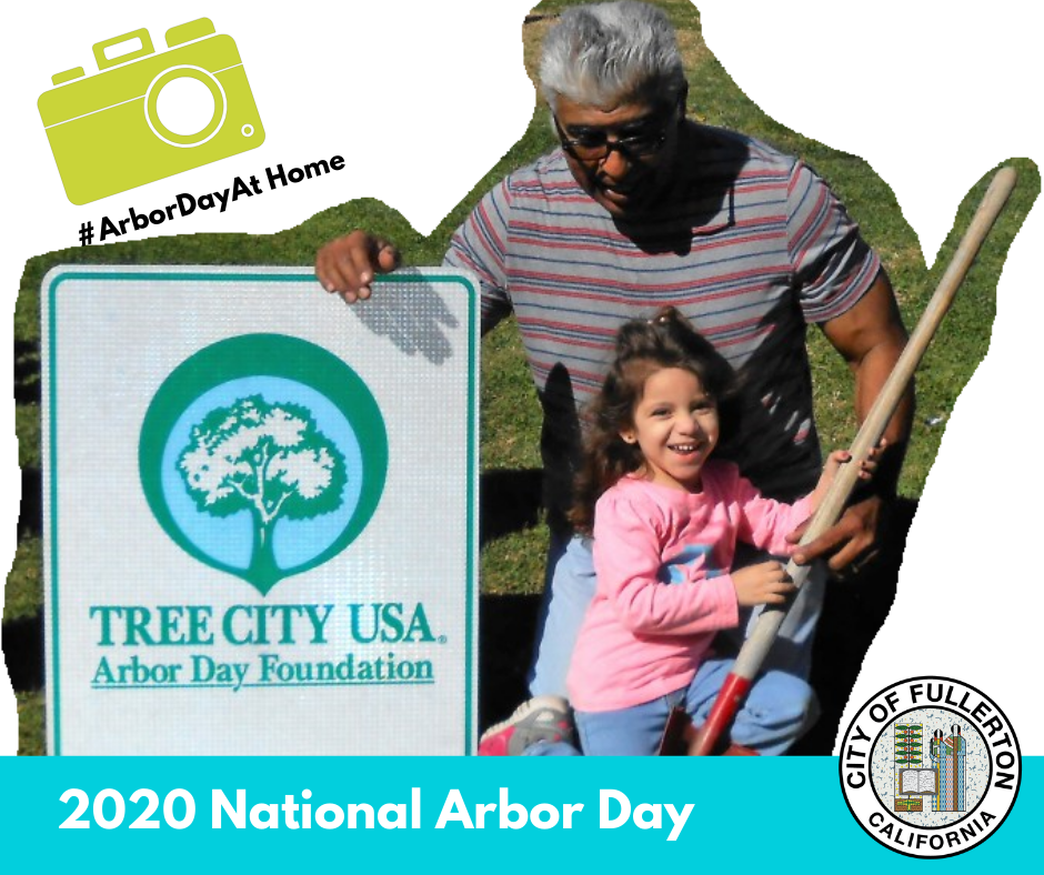 2020 National Arbor Day at Home poster