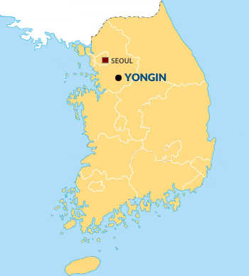 Map of Yongin