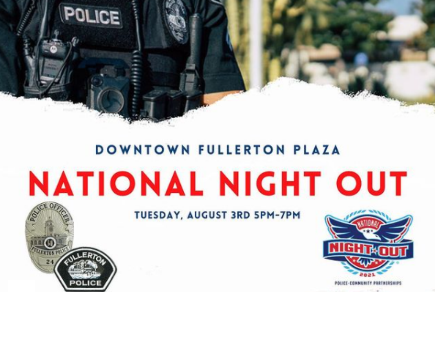 National Night Out 2021 August 3rd