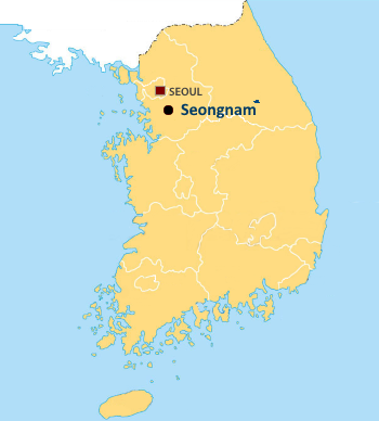 Map of Seongnam
