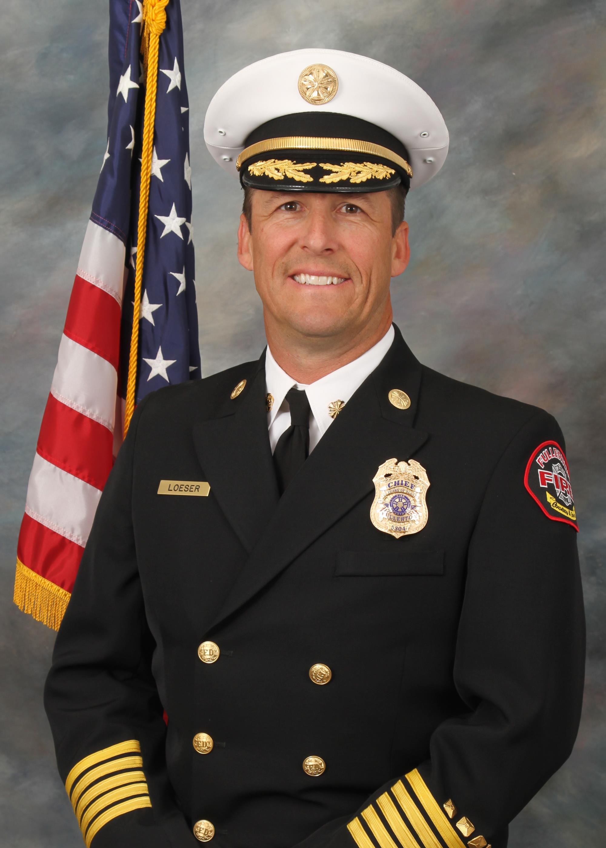 Fire Chief Adam Loeser
